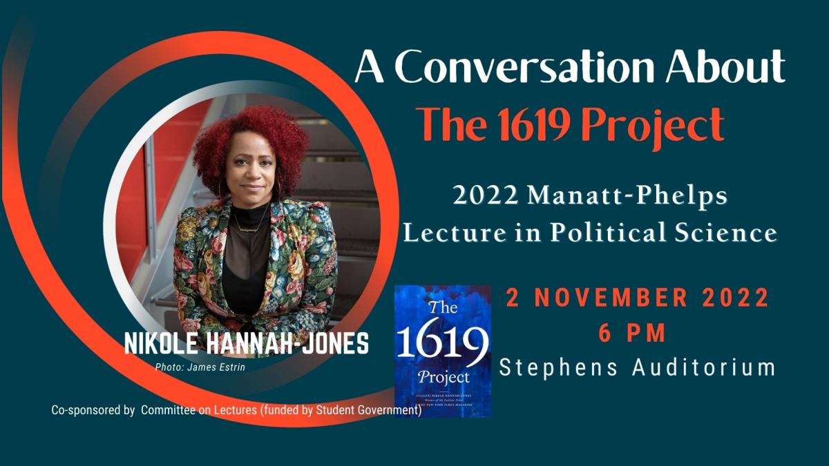 A Conversation About the 1619 Project with Nikole Hannah-Jones